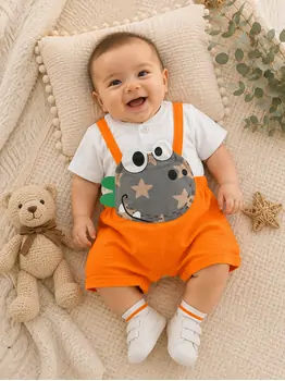 Dino Buddy Overalls - საბავშვო კომბინიზონი, 2 image