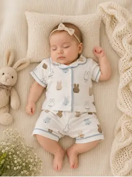 Blue Bunny Dreams 2 In 1 Set - საბავშვო ორეული, 2 image