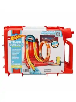 Hot Wheels Track Builder Unlimited Fuel Can Stunt Box - საბავშვო სათამაშო ტრასა [CLONE], 2 image