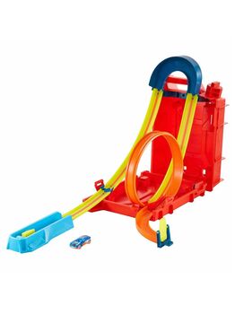 Hot Wheels Track Builder Unlimited Fuel Can Stunt Box - საბავშვო სათამაშო ტრასა