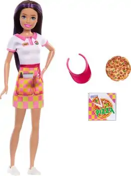 Barbie Skipper First Job Working In A Pizzeria HTK36 - ბარბის თოჯინა აქსესუარებით, 6 image