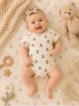 Little Bear Bodysuit - ჩვილის ბოდე, 2 image