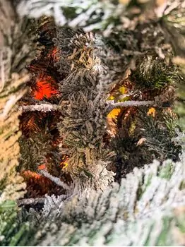 Snow-Covered Christmas Tree საახალწლო ნაძვის ხე დათოვლილი ტოტებით 210 სმ, 8 image