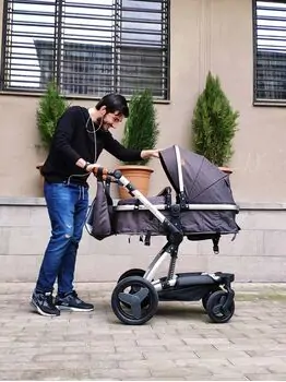 Cangaroo Veyron Beige ტრანსფორმერი ეტლი, 12 image