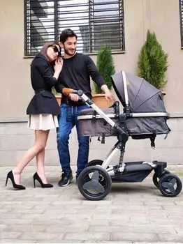 Cangaroo Veyron Beige 3in1 საბავშვო ტრანსფორმერი ეტლის კომპლექტი, 18 image