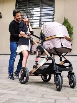 Cangaroo Gala 2in1 Black საბავშვო ტრანსფორმერი ეტლი, 15 image