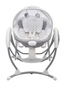 Graco GLIDER ELITE SPRINKLE ახალშობილის ელექტრო შეზლონგი, 3 image