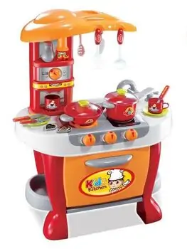 Touch Sensitive Kitchen Set 008-801A ფუნქციური საბავშვო სამზარეულო, 4 image