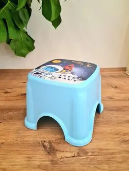 Mini Child Stool Blue 1217 საბავშვო საფეხური აბაზანისთვის