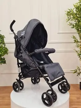 Baby Stroller Easy Walk Dark Grey მსუბუქი სასეირნო ეტლი, 6 image