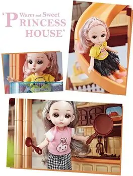 Princess Doll House თოჯინის სასახლე, 3 image