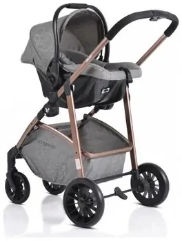 Cangaroo Milan Grey საბავშვო ტრანსფორმერი ეტლის კომპლექტი, 5 image