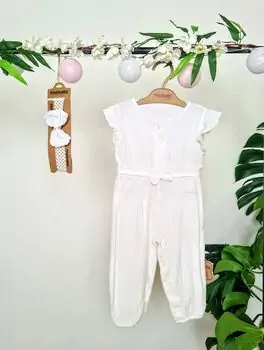 Summer Vintage 2in1 Set ჩვილის საზაფხულო კომბინიზონი