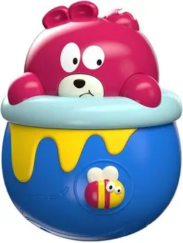 Baby Yard Wobbler Bear Sensory Toy - განსავითარებელი სათამაშო დათვი, 2 image
