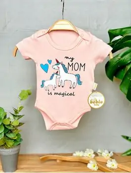 Bodysuit  My Mom Is Magical ჩვილის ბოდე
