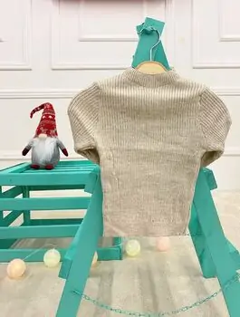 Cute Knitted Sweater - გრძელ მკლავიანი სვიტერი
