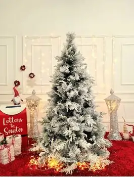 Snow-Covered Christmas Tree დათოვლილი საახალწლო ნაძვის ხე 180 სმ (OT2007)