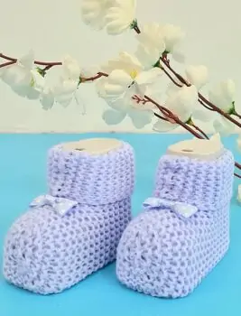 Baby Knitted Socks 4022 BABYMY საბავშვო წინდები BLUE