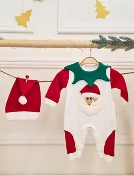 Santa Claus Romper - ახალშობილის რომპერი