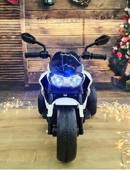 Modern Motorcycle White - ელექტრო მოტოციკლი, 2 image