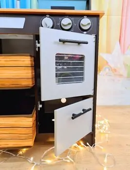 Moni Wooden kitchen Toskana - ხის სათამაშო სამზარეულო, 5 image