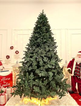 Canadian Christmas Tree Green PVC + PE 250 CM ნაძვის ხე შერეული სილიკონის წიწვებით