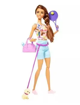Barbie GKH73 Fabulous Wellness Doll  - ბარბის სათამაშო თოჯინა, 4 image