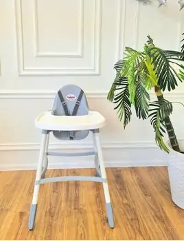 Pilsan Star High chair Grey საკვები სკამ-მაგიდა 07 570, 3 image