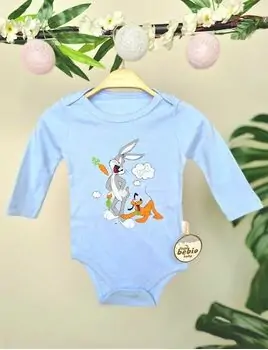 Bodysuit Bugs Bunny And Pluto  ჩვილის ბოდე