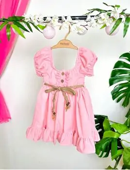 Vintage Summer Dress ჩვილის საზაფხულო კაბა