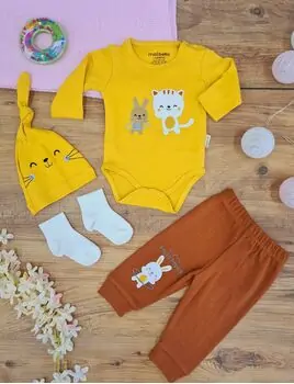 Baby HulaHoop Clothes Set საბავშვო ტანსაცმლის ნაკრები
