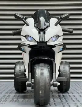 Ride On Motorcycle White - ელექტრო მოტო, 2 image