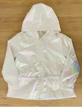Disco Baby Jacket White საბავშვო საგაზაფხულო ქურთუკი BABYROSE 8388
