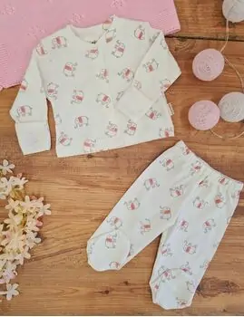 Elephants Clothes Set საბავშვო ტანსაცმლის ნაკრები