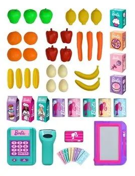 Barbie Supermarket With Light and Sound - ბარბის ფუნქციური დახლ-მაღაზია, 7 image