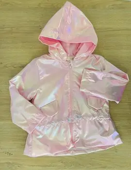 Disco Baby Jacket Rose Gold საბავშვო საგაზაფხულო ქურთუკი BABYROSE 8388