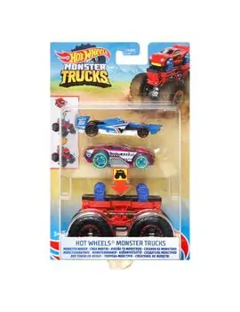HOT WHEELS MONSTER TRUCK HDV01 საბავშვო სათამაშო მანქანების კომპლექტი