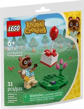 Lego Animal Crossing 30731 Tom Nook and Flying Present