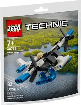 Lego Technic 30736 White Seaplane