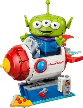 Lego Disney 43307 Alien with Pizza Planet Rocket Ride, 2 image