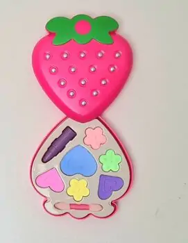 საბავშვო მაკიაჟის ნაკრები STRAWBERRY 1 PCS SET MAKE UP SET Red, 3 image