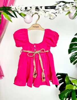 Vintage Summer Dress ჩვილის საზაფხულო კაბა