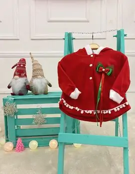 Christmas Baby Jacket Red - საბავშვო მოსაცმელი