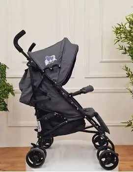 Baby Stroller Easy Walk Dark Grey მსუბუქი სასეირნო ეტლი, 2 image