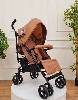 Baby Stroller Easy Walk Beige მსუბუქი სასეირნო ეტლი, 2 image