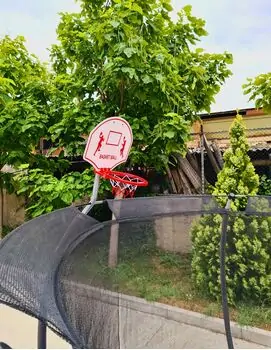 Metal & Plastic Trampoline 244cm 8FT - ბატუტი, 4 image