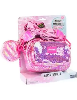 Girabrilla Puffer clutch bag Magenta - საბავშვო ჩანთა, 2 image