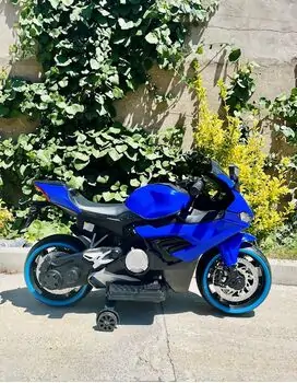 Kids Moto Blue - ელექტრო მოტოციკლი, 2 image