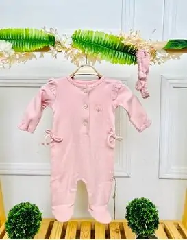 Caramell Romper Best Girl Pink ჩვილის რომპერი
