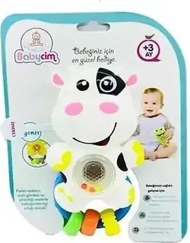Birlik Toys Cow Rattle - განსავითარებელი სათამაშო